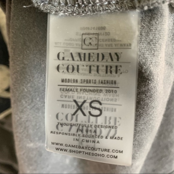 JSU Jackson State University Women’s Burnout Gray Block T-shirt Size XS - Picture 8 of 12